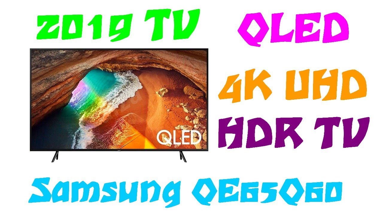 Samsung QE65Q60RAT (2019 Model) QLED 4K TV | 65 inch, QLED 4K Ultra HD Certified HDR 1000 Smart TV