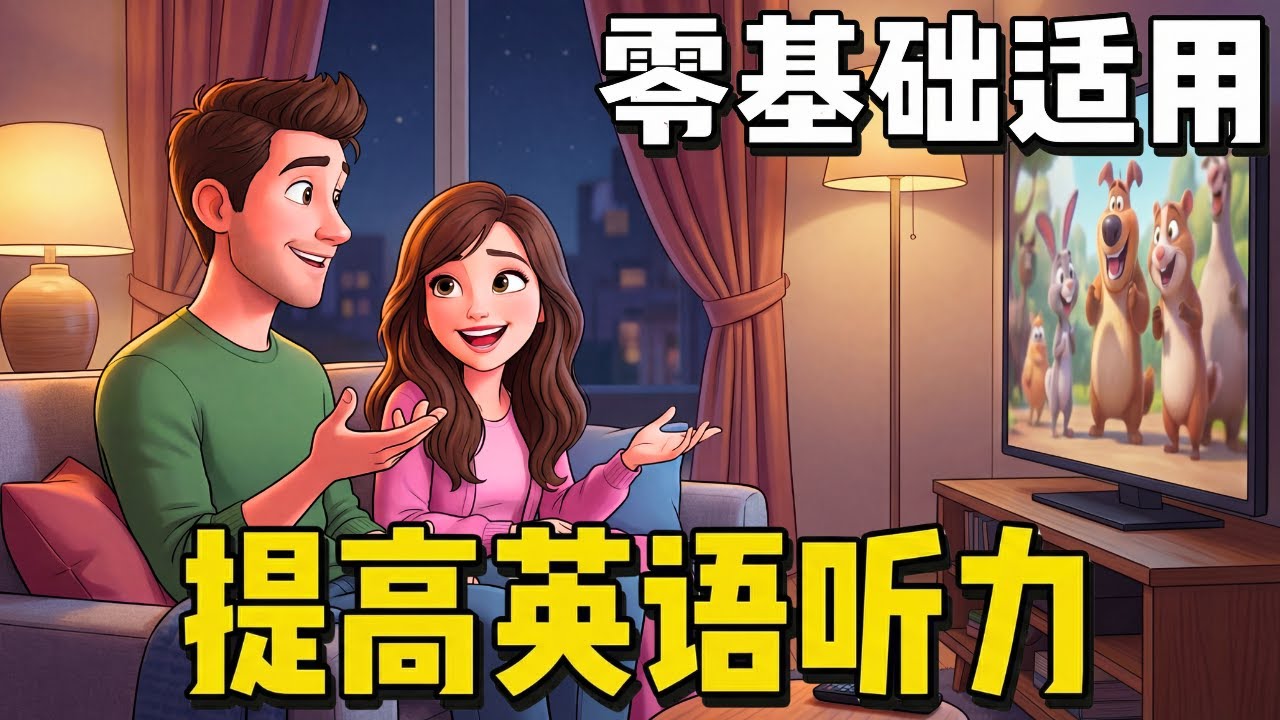 开始听懂英语了 🎧 简单的英语对话《今晚看什么电影？》