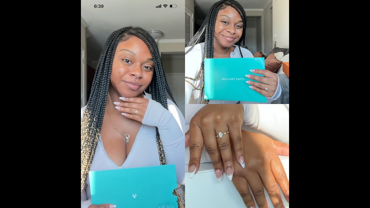 ALL ABOUT MY ENGAGEMENT RING|BRILLIANT EARTH|SCAM?|ONLINE RING SHOPPING