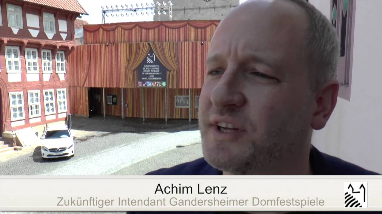 Achim Lenz k&uuml;nftiger Intendant der Gandersheimer Domfestspiele