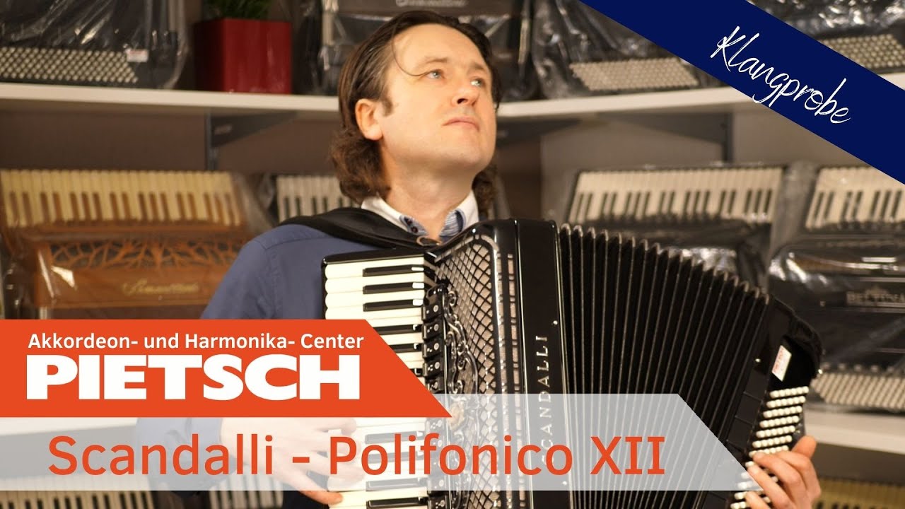 Akkordeon - Scandalli Polifonico XII - Klangprobe