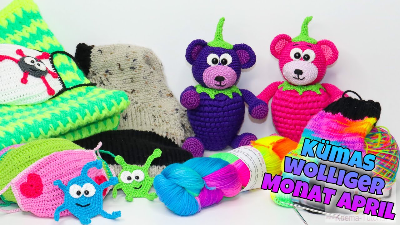 K&uuml;mas wolliger Monat April🧶 - Rabatt Aktion | erster Pullover | usw