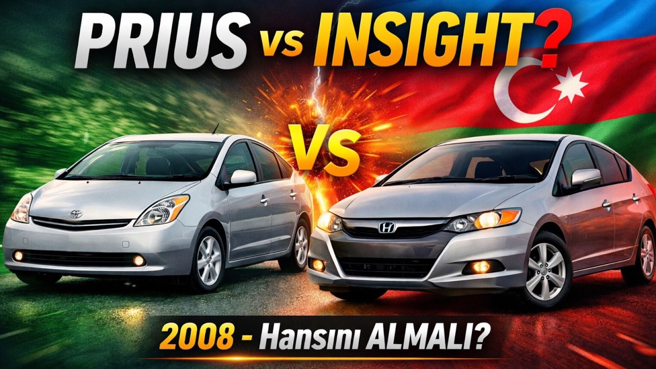 Honda Insight vs Toyota Prius – Hansını almağa DƏYƏR?