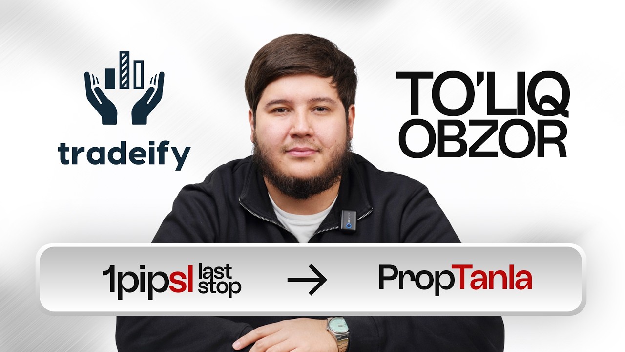 Nega Lucid dan BAN oldim? Tradeify Prop firmasiga to'liq obzor
