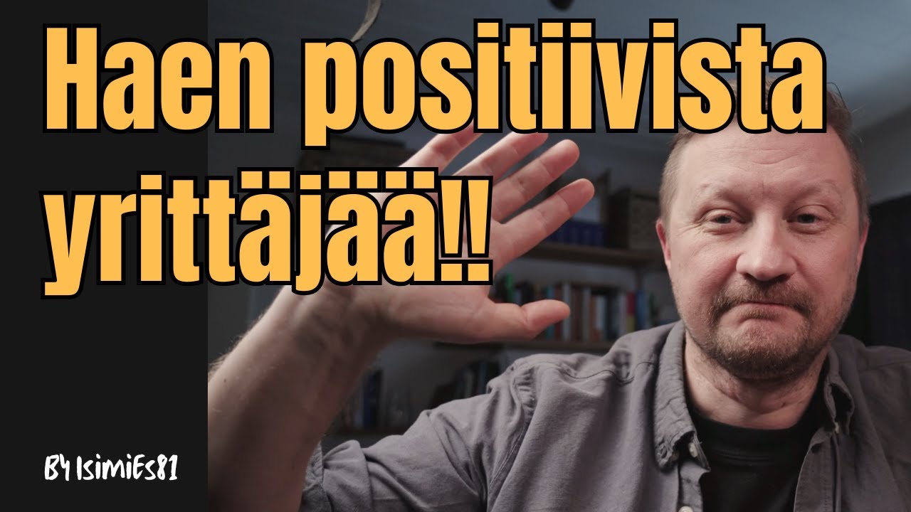 Kutsu haastateltavaksi yrittäjyydestä!