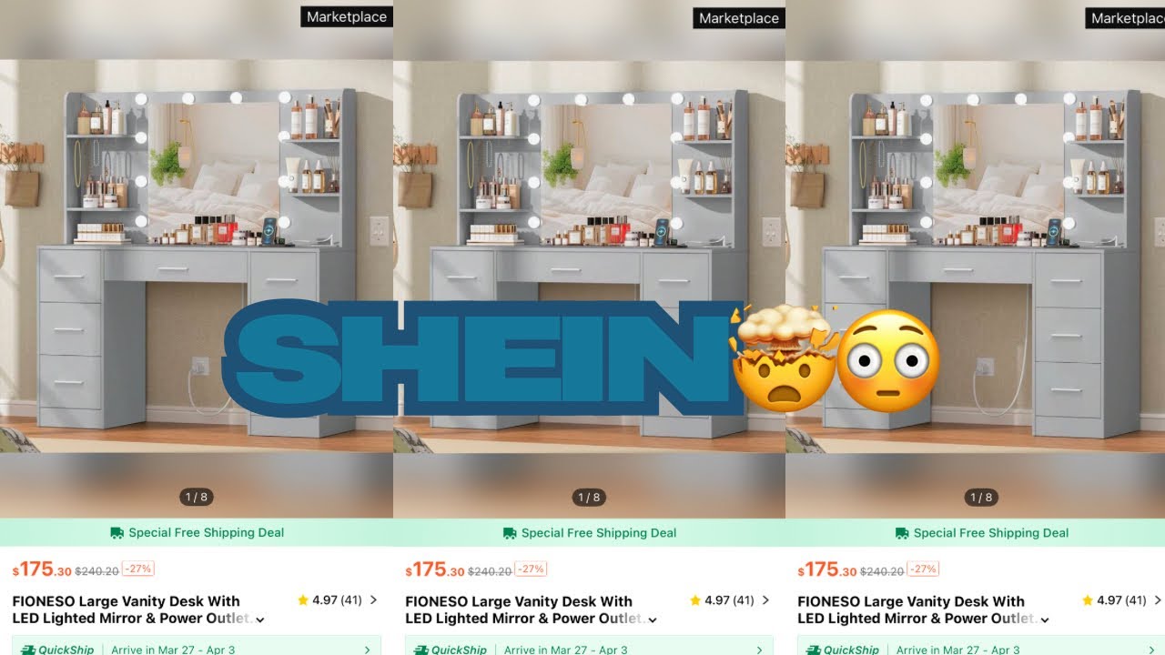 Shein Vanity Installation