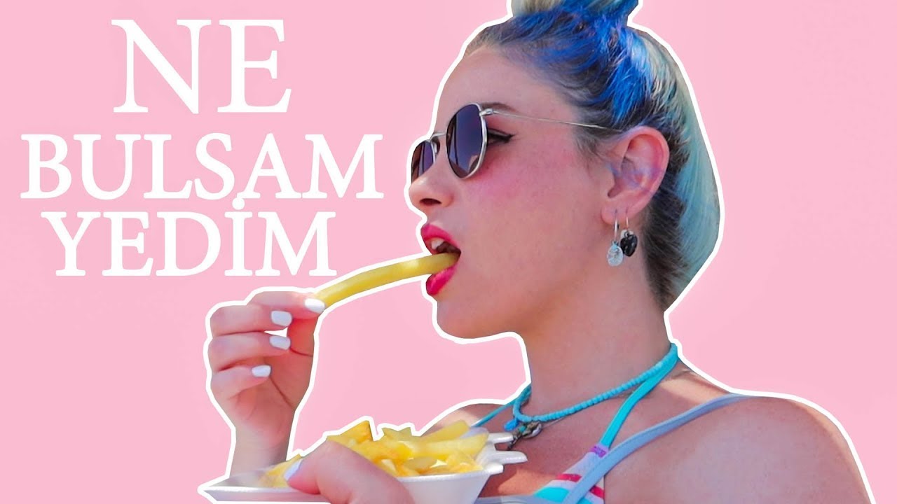SAHİLDE NE BULDUYSAK YEDİK   CİPS DONDURMA MUKBANG T&Uuml;RK&Ccedil;E