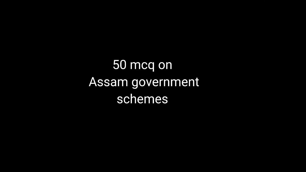 Important government schemes of Assam 2024. can't be ignored for ADRE and APCS #assam #govtjobs