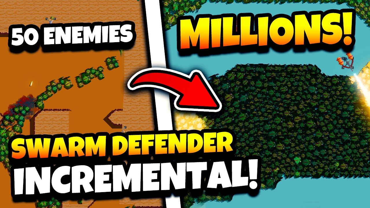 В этом инкрементальном Tower Defense мы сражаемся с МИЛЛИОНАМИ ОРКОВ!