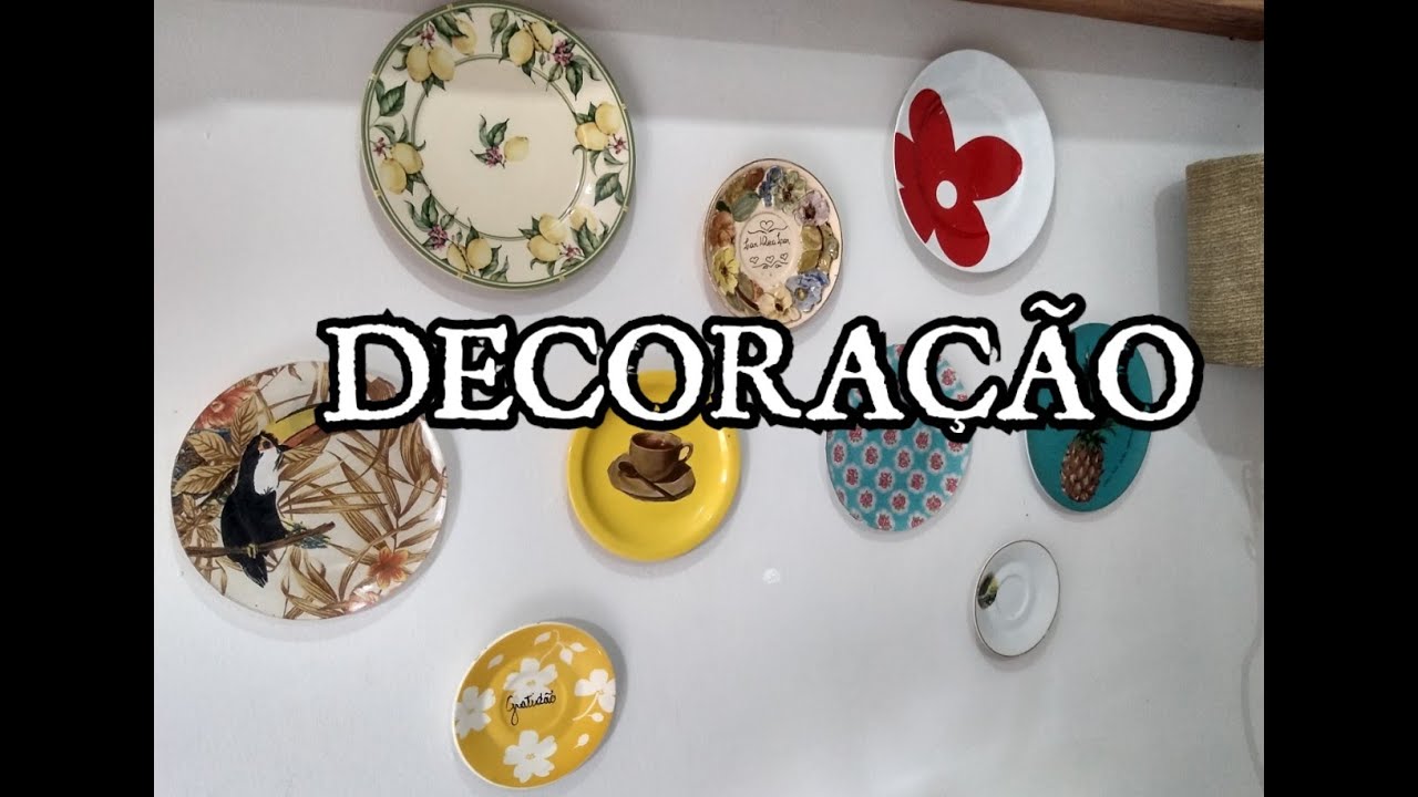 DECORAÇÃO  PRATOS NA PAREDE