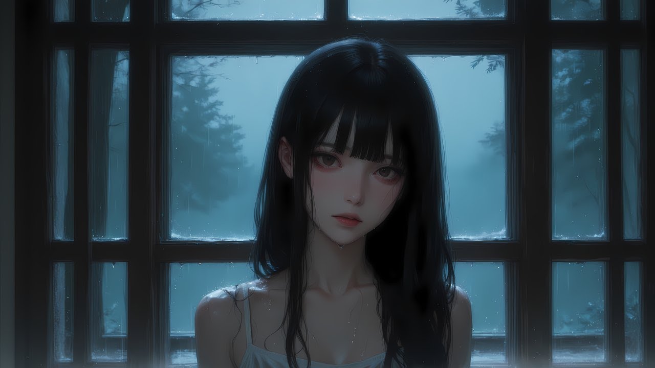 빗소리 속에서 | In the Rain | AI Anime Music Video