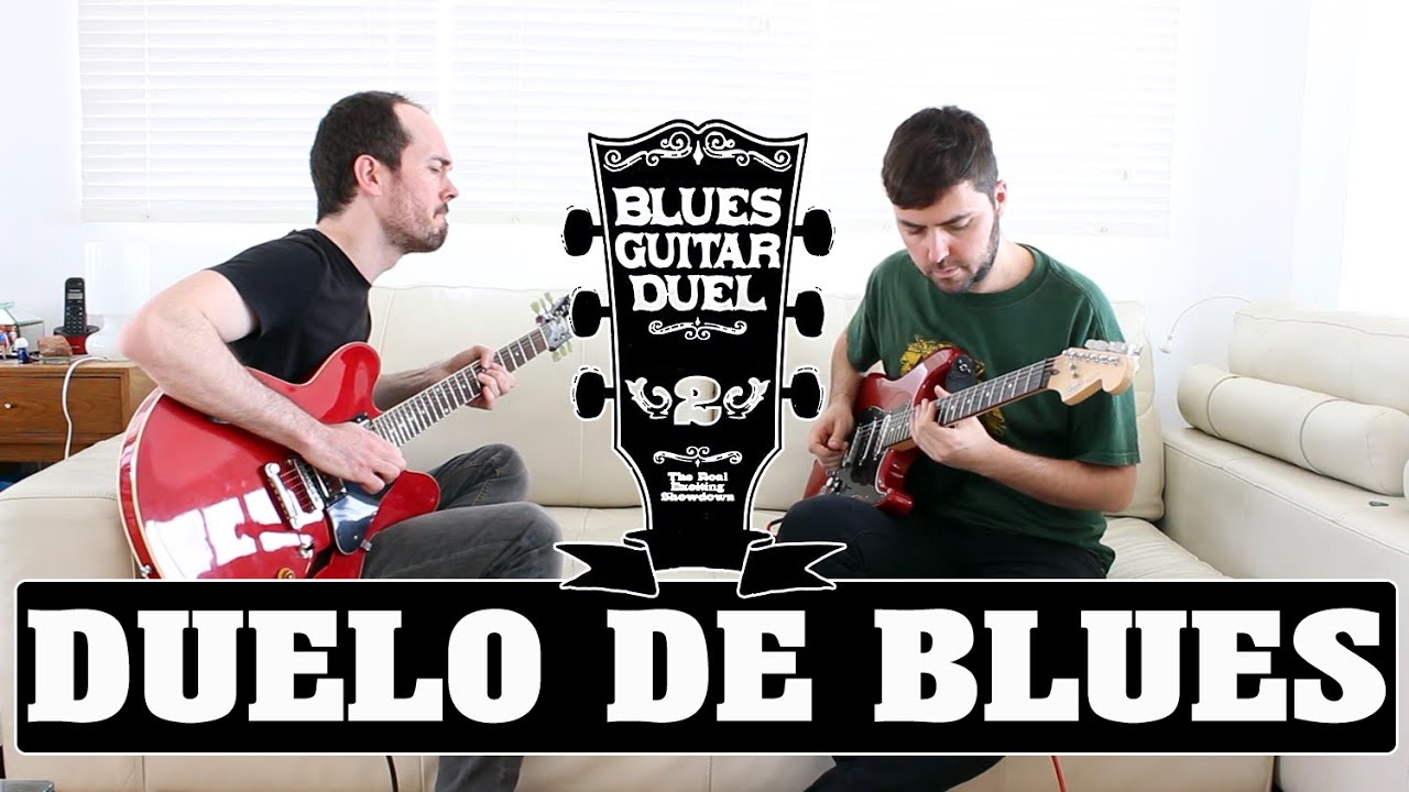 Duelo de Guitarra Blues - Como tocar Pregunta/Respuesta - Licks Blues