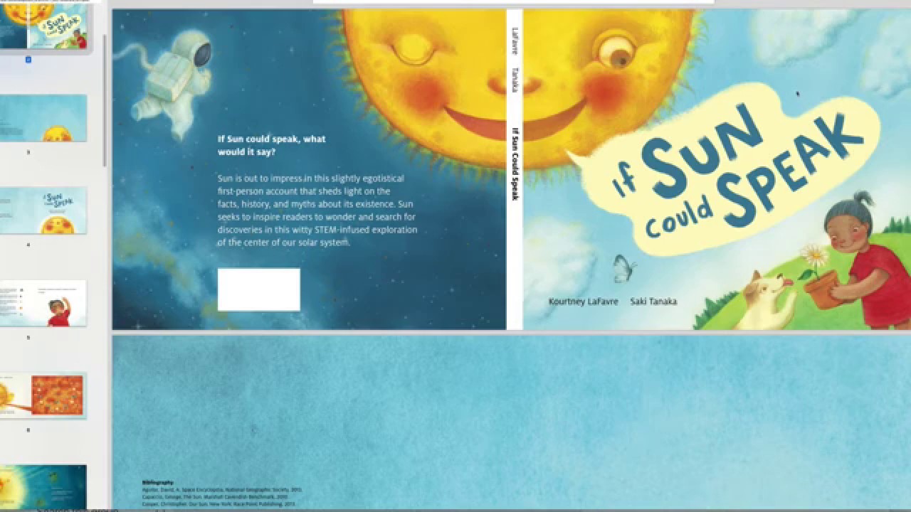 A Quick Peek at Science Meets Fiction in IF SUN COULD SPEAK
