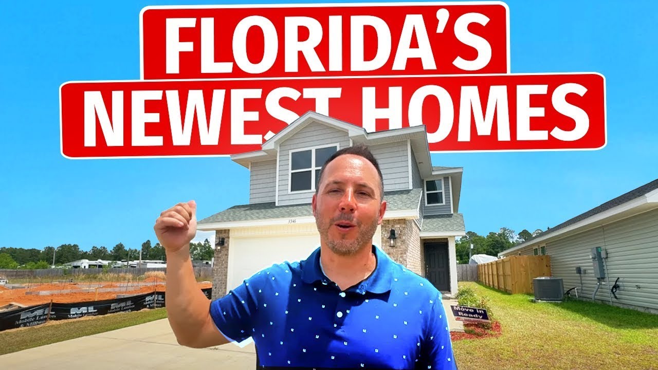 Inside 3 AMAZING New Construction Florida Homes | Cantonment Florida
