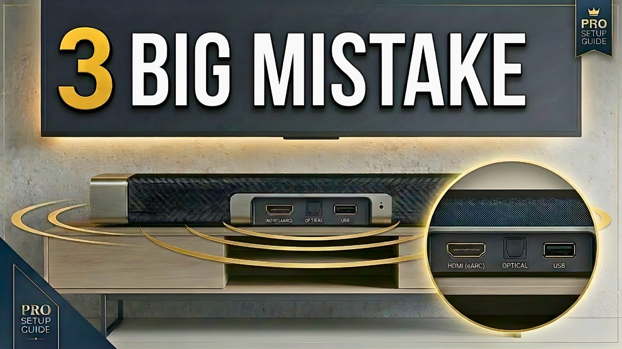 Most People Setup Soundbars Wrong Using These 3 Settings!