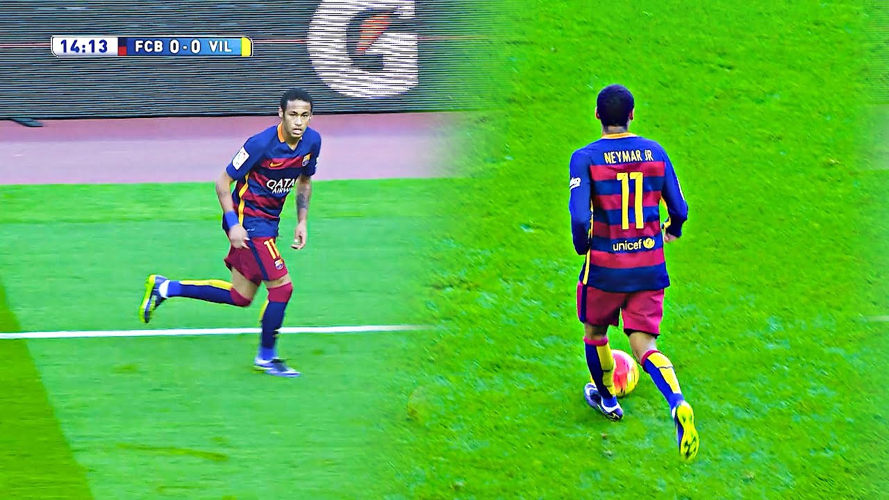 Neymar vs Villareal (08/11/2015) English Commentary | Full HD 