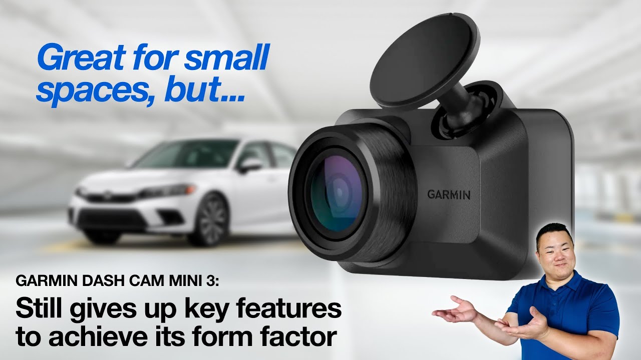 GARMIN Dash Cam Mini3 Review: Now horizontal with a polarized filter