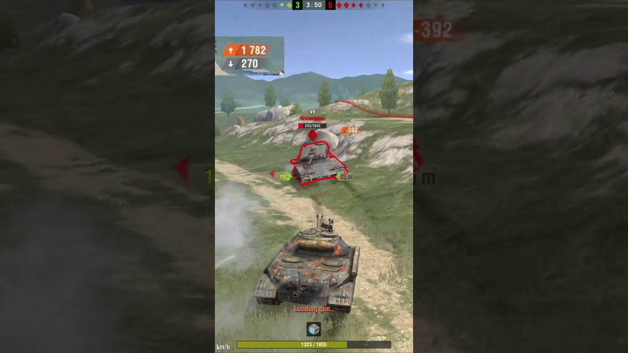 IS-5 goes for 5,2k DMG | #shorts #worldoftanksblitz #wotblitz