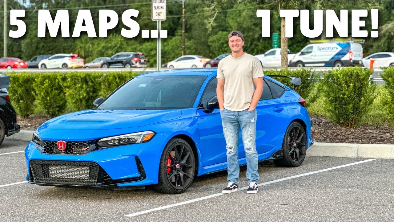 Testing the NEW Phearable Stage 2 Hondata Multi-Tune with an FL5 Civic Type R!