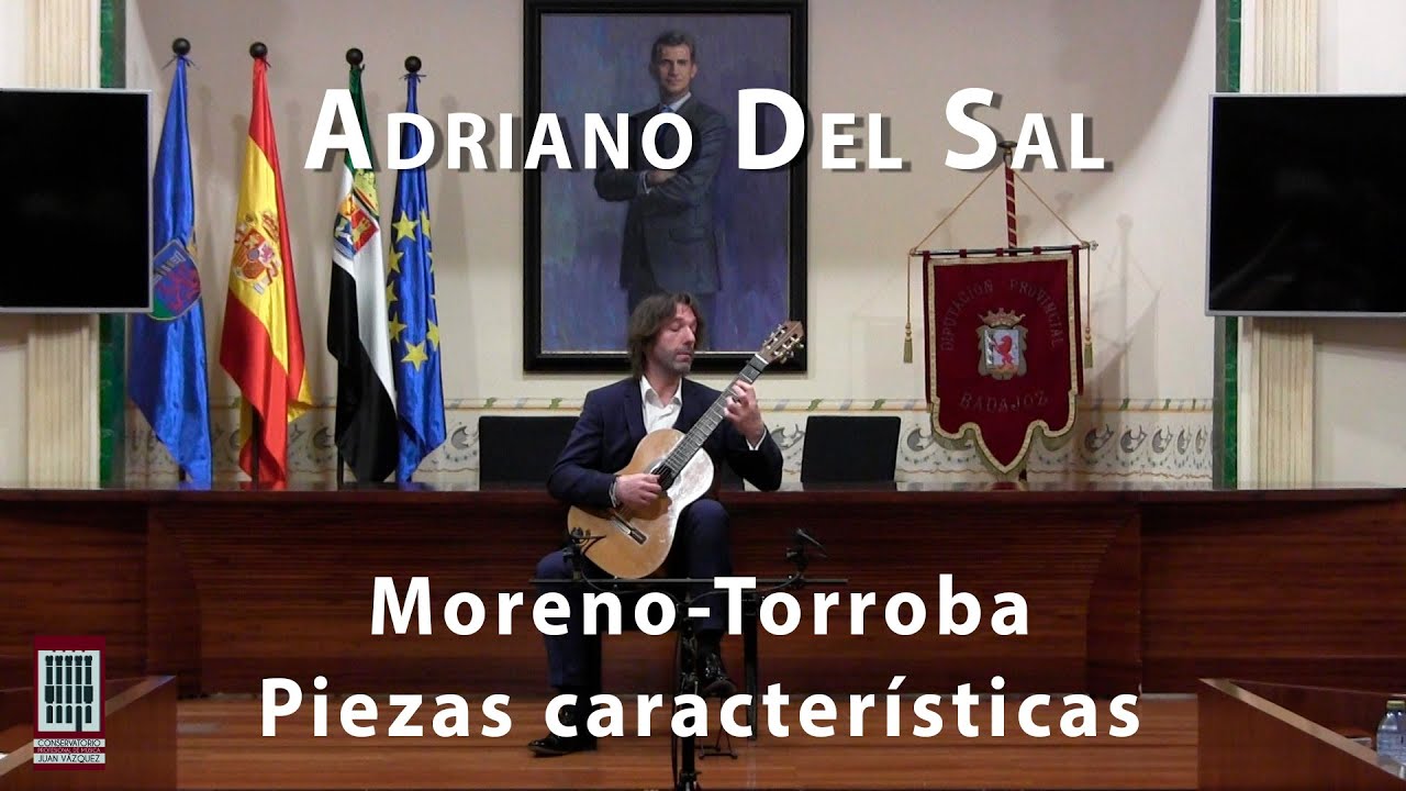 Piezas características · F. Moreno-Torroba · Adriano Del Sal