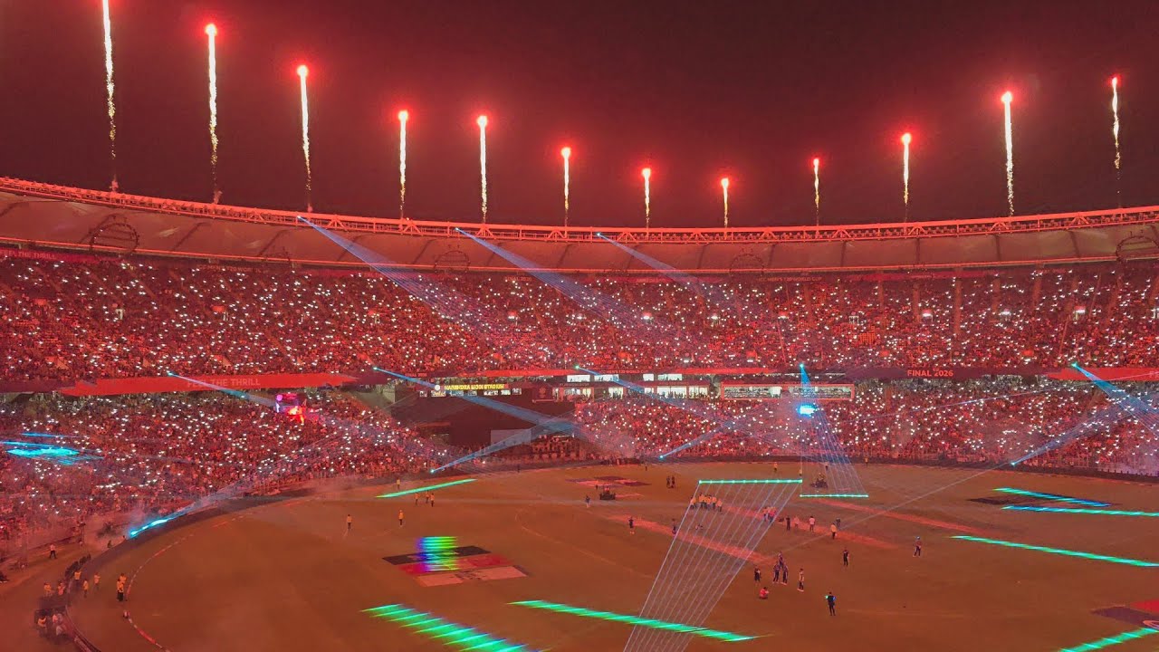 Cricket World Cup Final 2026 Laser Light Show