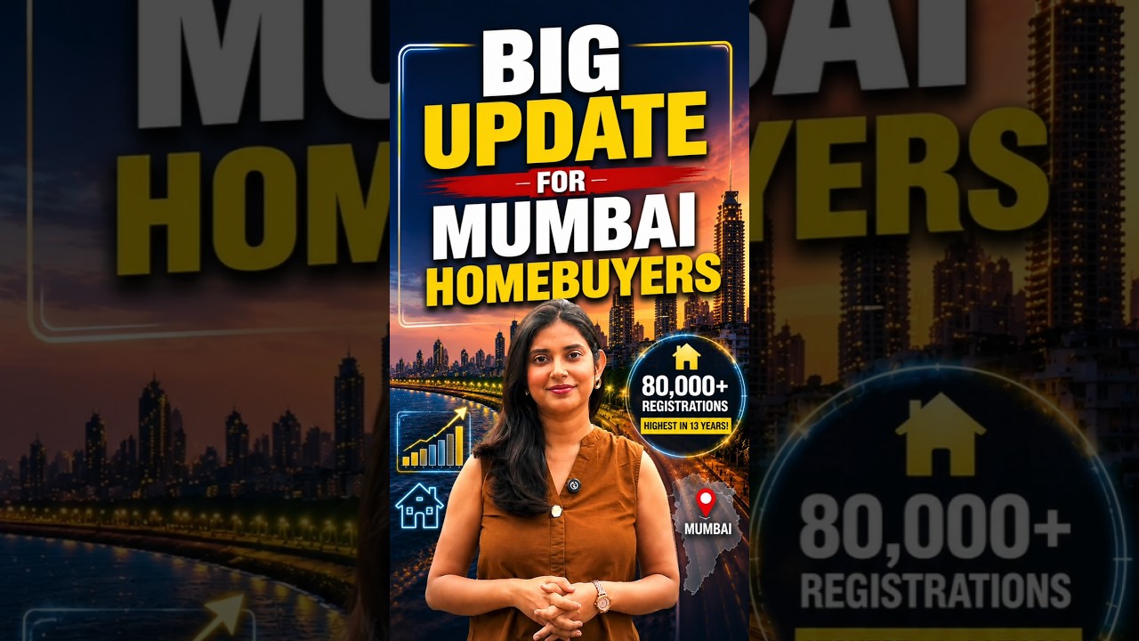 Mumbai Property is breaking records | 80,000+ House Registered