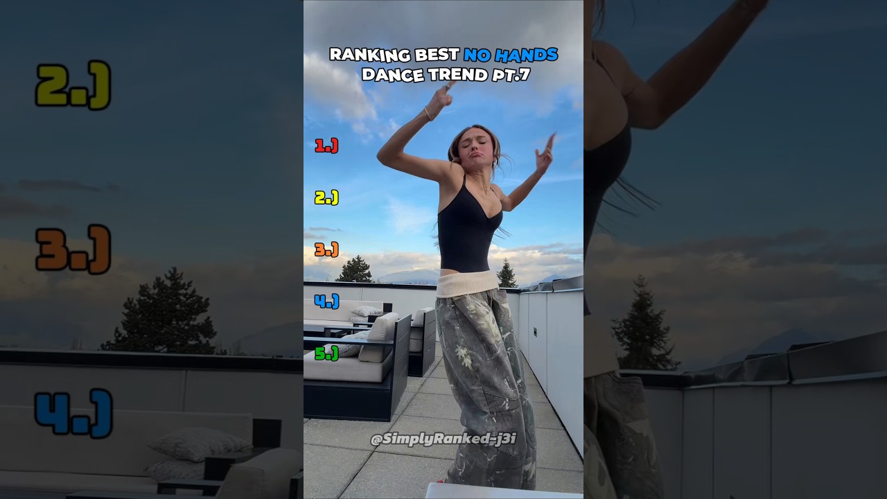 Top 5 Cleanest “No Hands” Dance Moves Ever Caught on Camera #nohands #danceedit #shorts