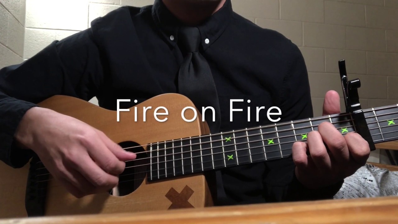 Fire on Fire- Sam Smith guitar fingerstyle by Matthew Herrador