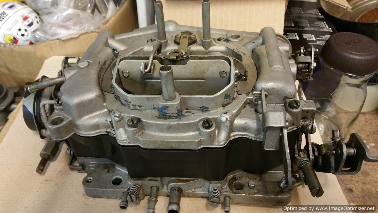 Rebuilding the Carter Thermoquad Carburettor  - Cleaning and Parts Selection Part 1