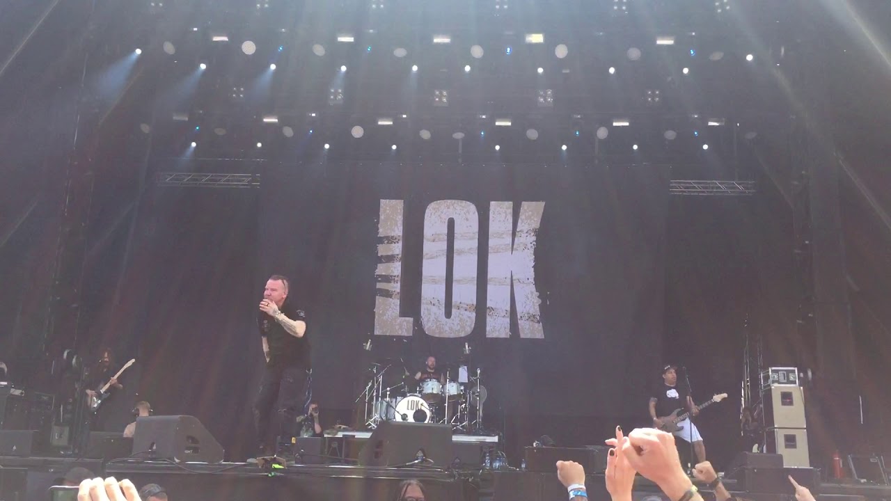 Lok - Lok står när de andra faller live at Sweden Rock 20190607