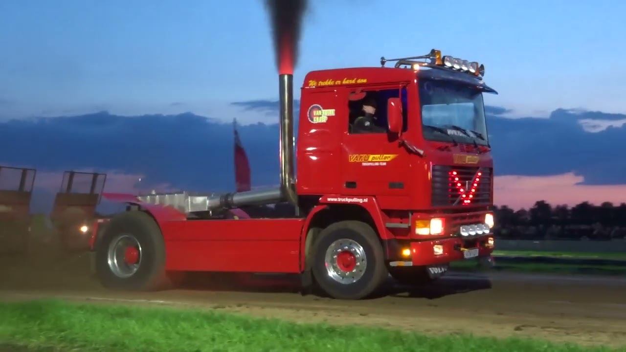 Truckpulling Vaku-Puller van Kuijk Volvo Leende 2023 ''Top'' Finale Pull2