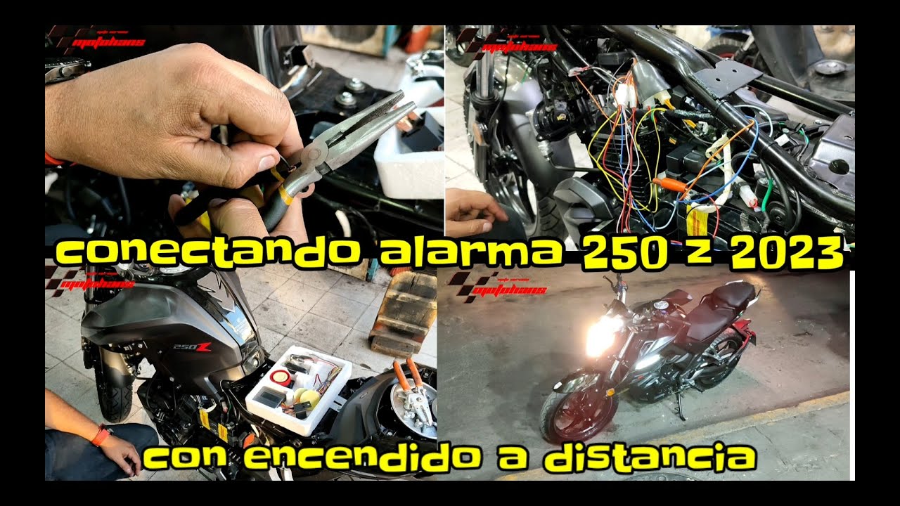 ITÁLIKA 250Z 2023 \\  INSTALANDO UNA ALARMA!