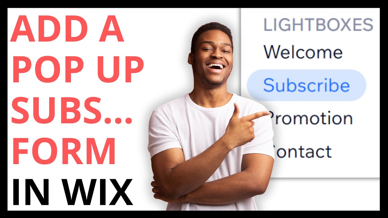 How to Add a Pop Up Subscribe Form in Wix [QUICK GUIDE]