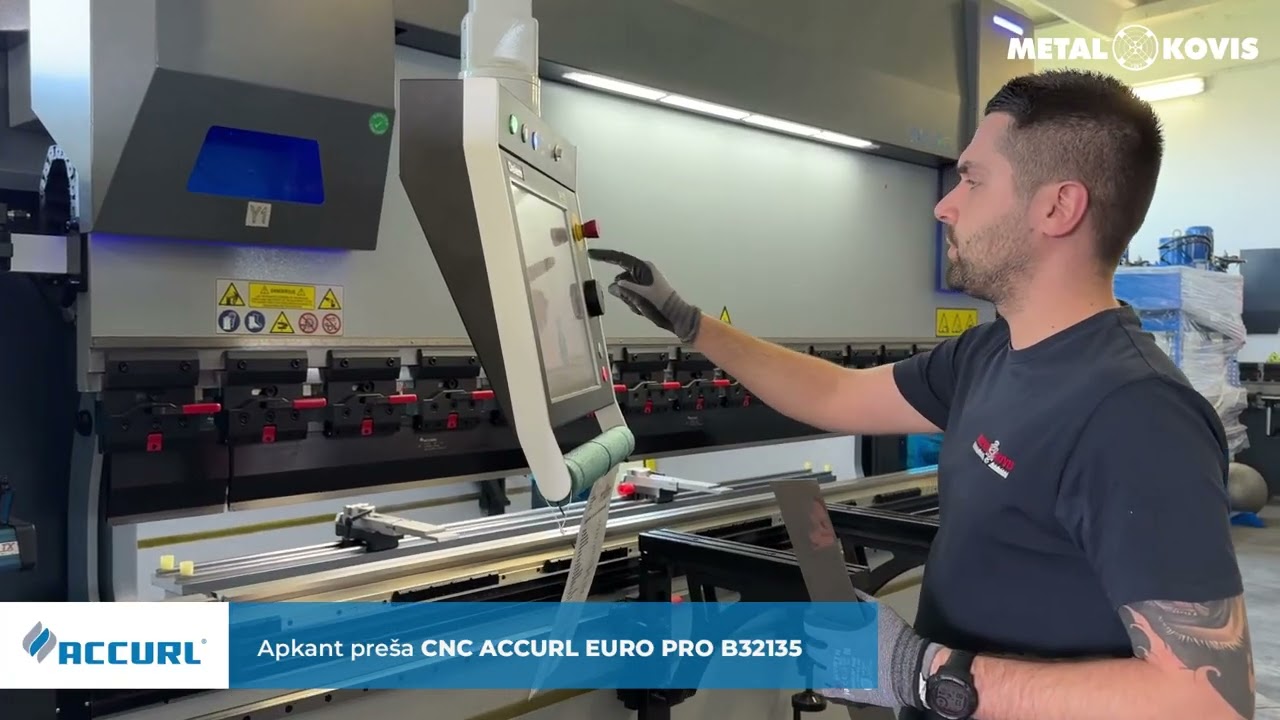 Apkant preša CNC ACCURL EURO PRO B32135