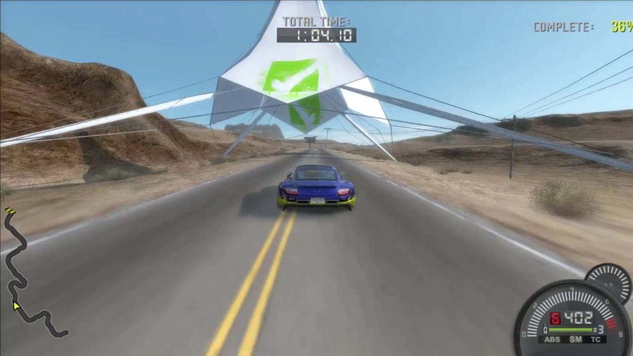 Need For Speed ProStreet - 2:49.26 with Porsche 911 Turbo (997) on Nevada Highway