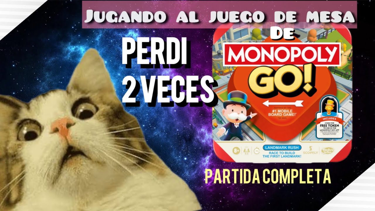 Jugamos el  juego de mesa de MONOPOLY GO ,sale mal🎲🎲