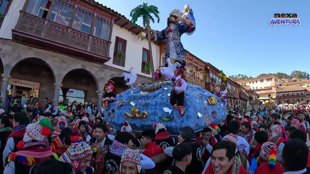 Corpus Christi Cusqueño 2024 La Octava Más Grande del Perú con 15 Santos y Vírgenes