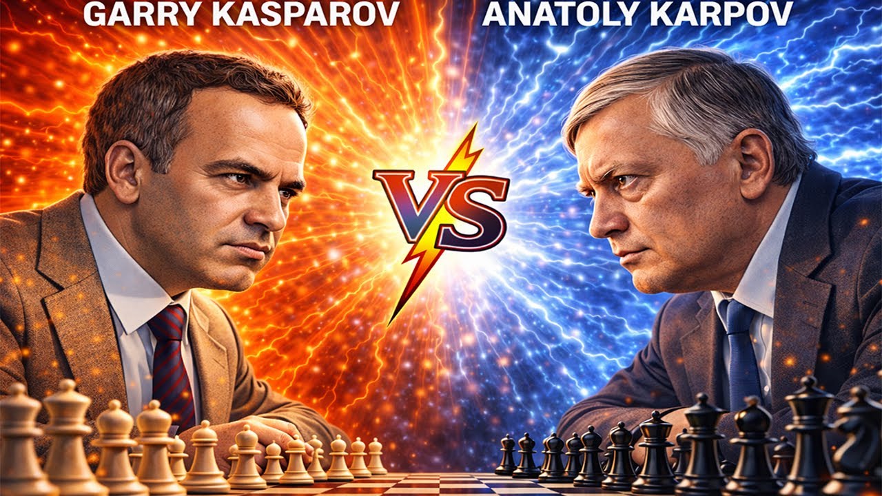 Kasparov’s Relentless Pressure   Amsterdam