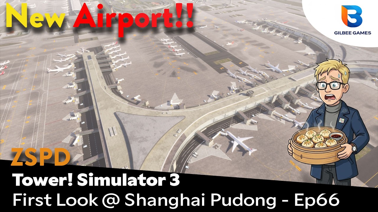 Shanghai Pudong is HERE! Busy First Look at ZSPD! (Tower! Simulator 3) - Ep66