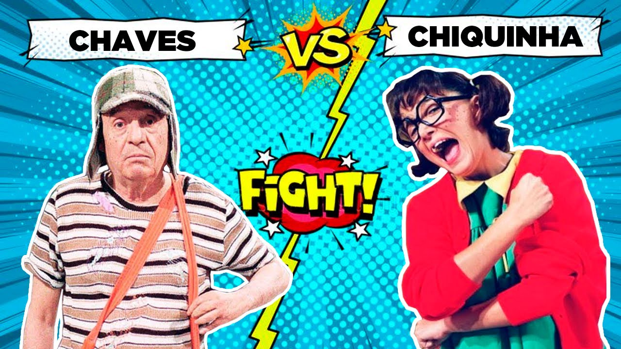 BRIGA entre CHAVES e CHIQUINHA! POR QUE ela N&Atilde;O APARECE no DESENHO?!