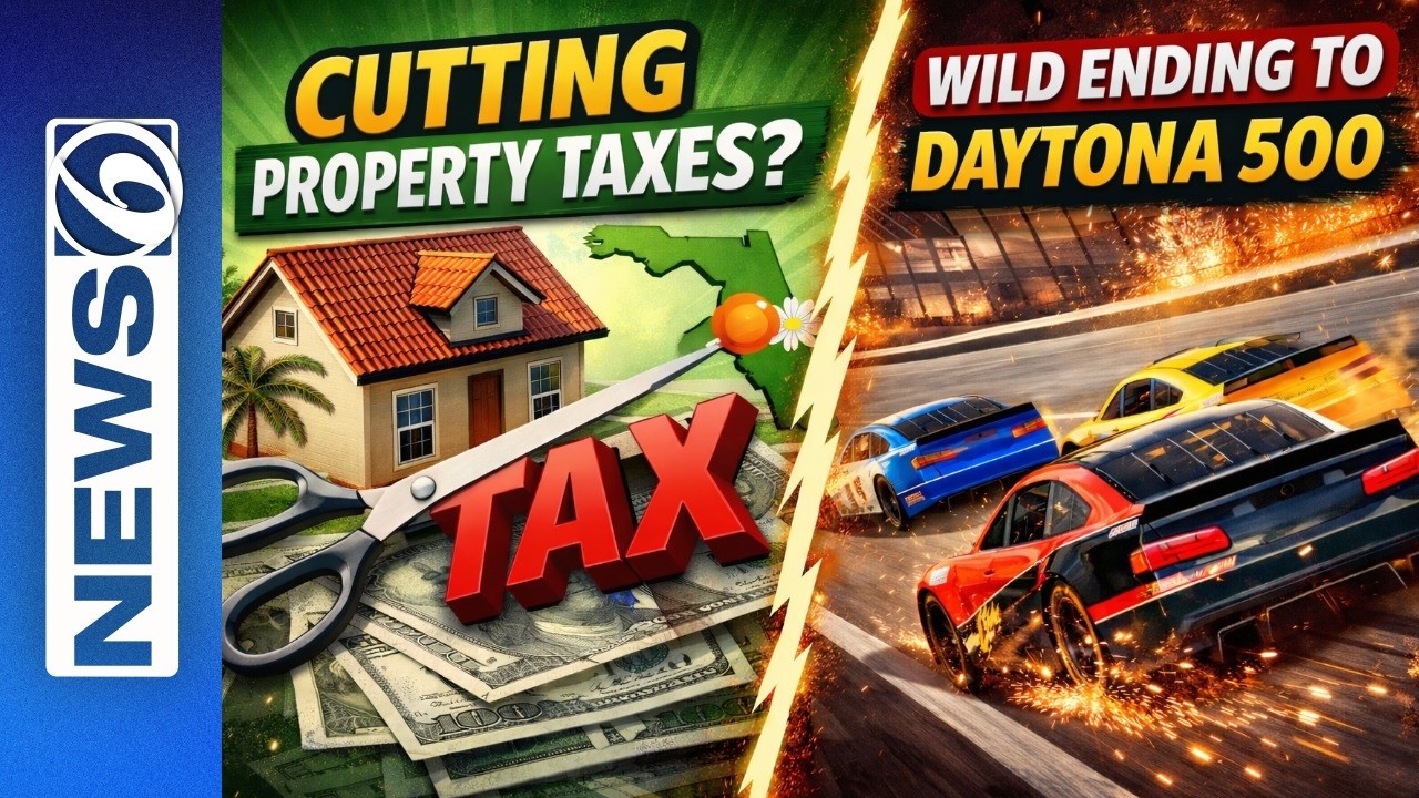 Plans To Cut PROPERTY TAXES In Florida & WILD Ending to DAYTONA 500