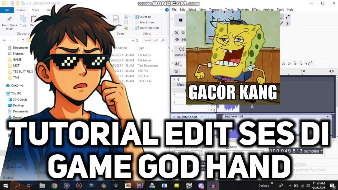 TUTORIAL MEMBUAT SES GOD HAND SENDIRI | GOD HAND TUTORIAL MOD