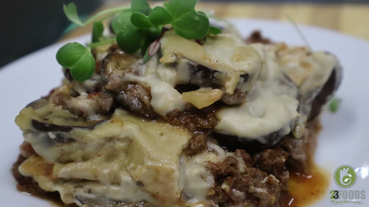 123 Food - Plant based Moussaka