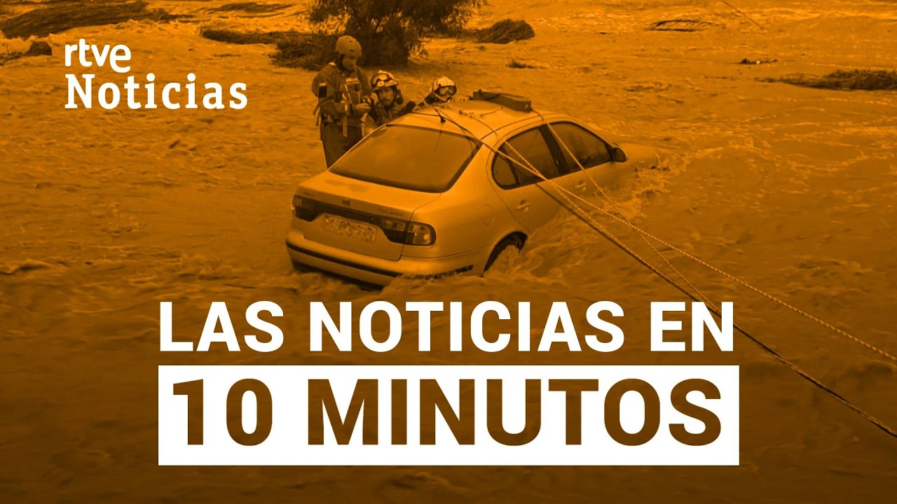 Las noticias del s&aacute;bado 22 de agosto en 10 minutos | RTVE Noticias