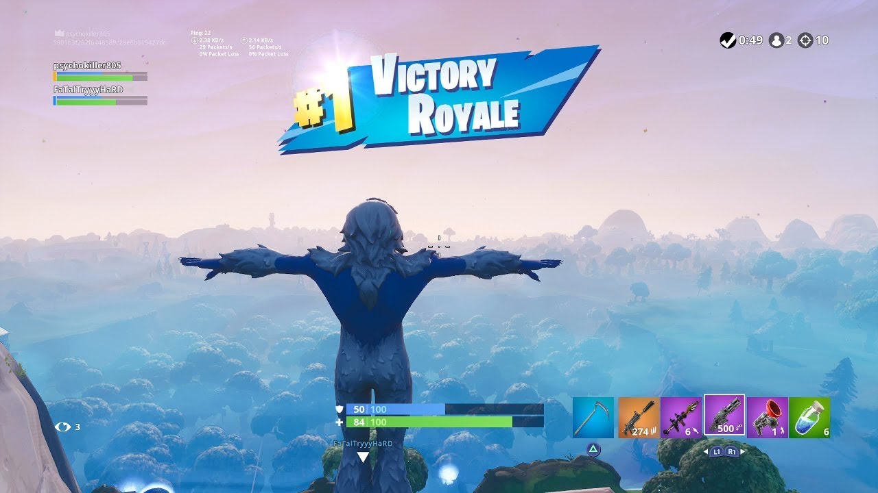 FORTNITE First Win with “TROG