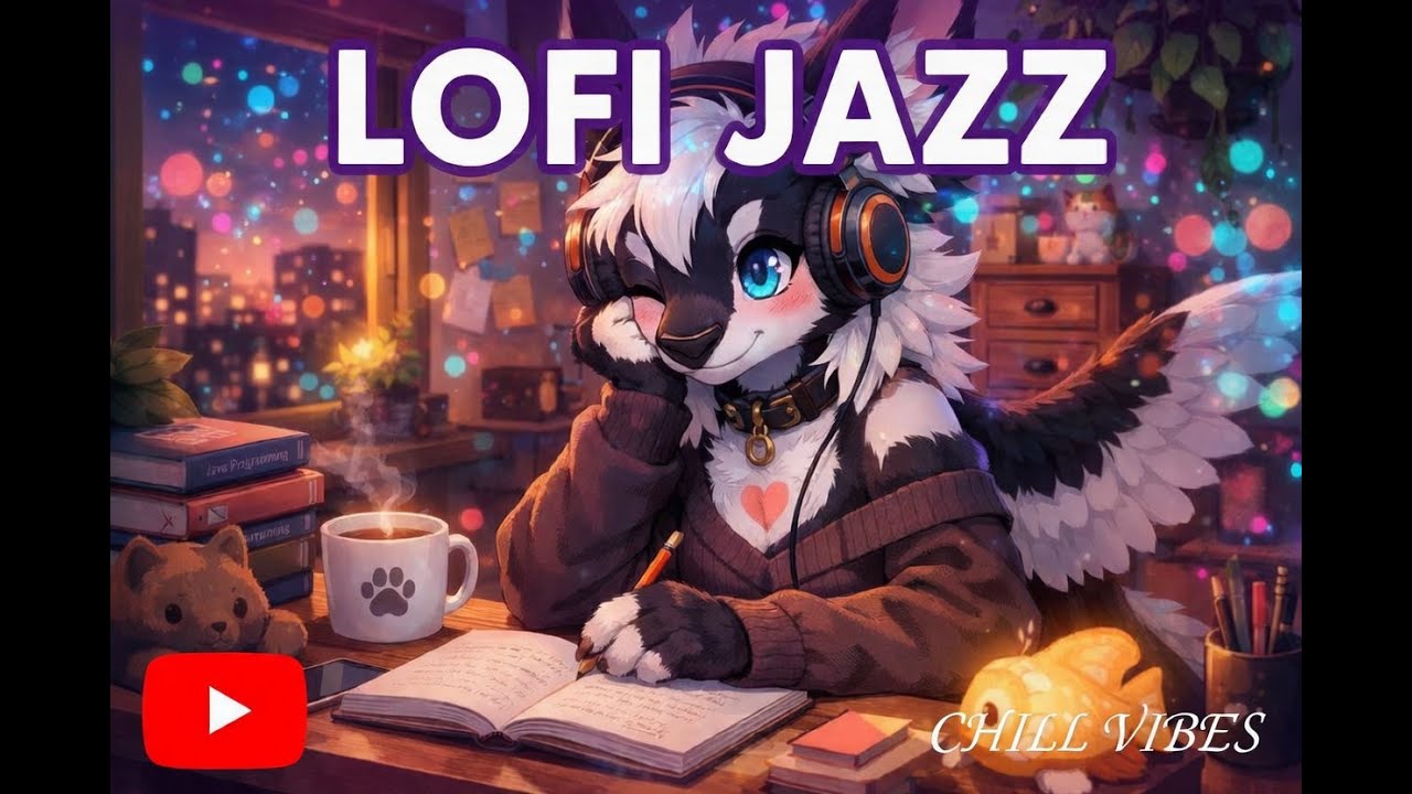 Lofi for Dutch Angel Dragon only soft jazz for quiet focus