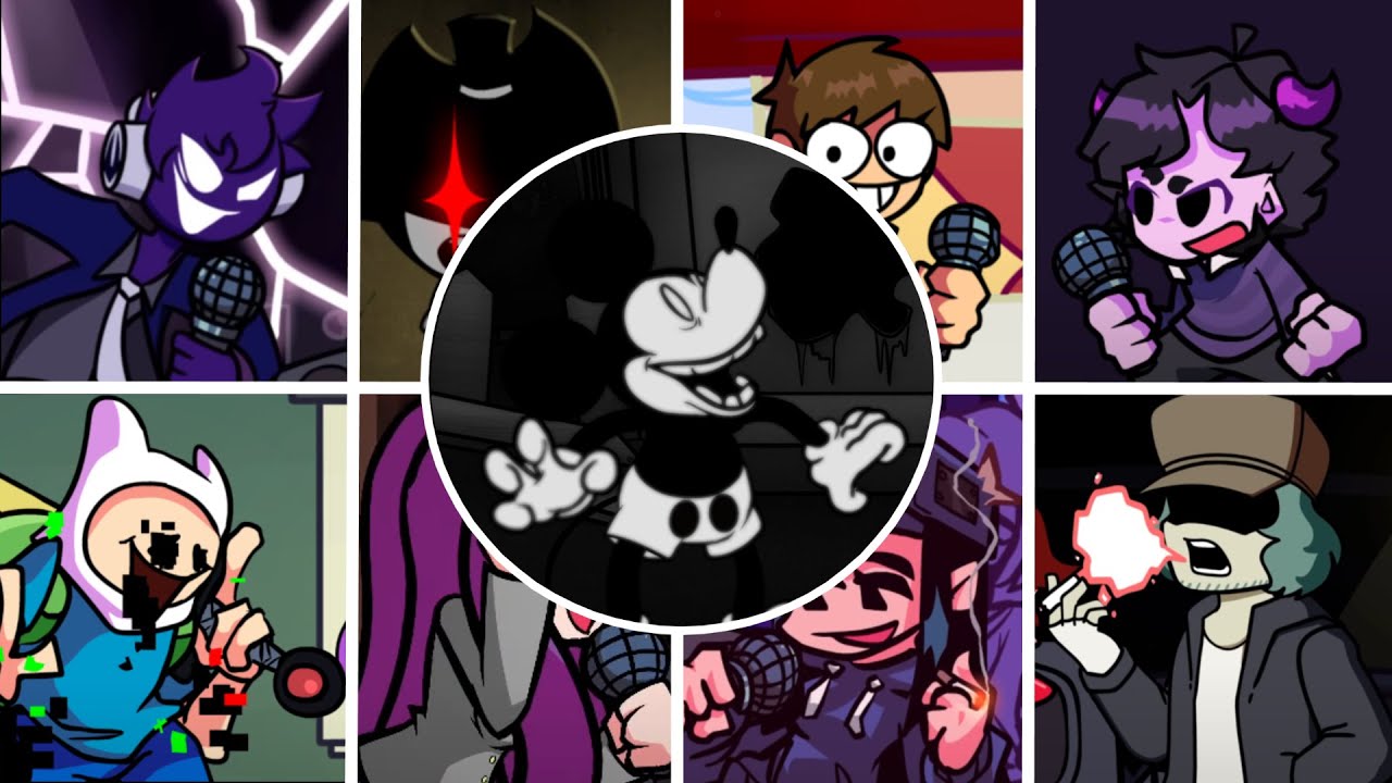 Unknown Suffering v2 but Every Turn a Different Character Sings - (FNF Unknown Suffering v2)