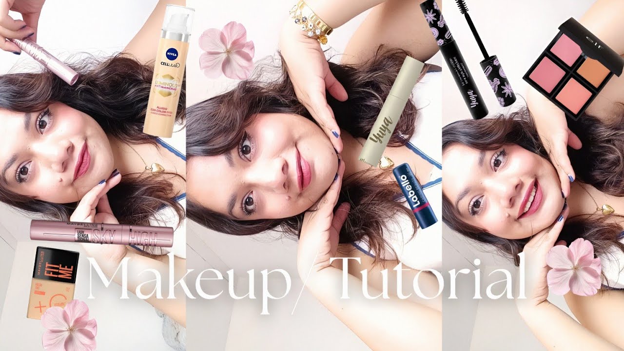💌Probando productos virales de tiktok de maquillaje / mi rutina para la universidad 📖🌷🍥