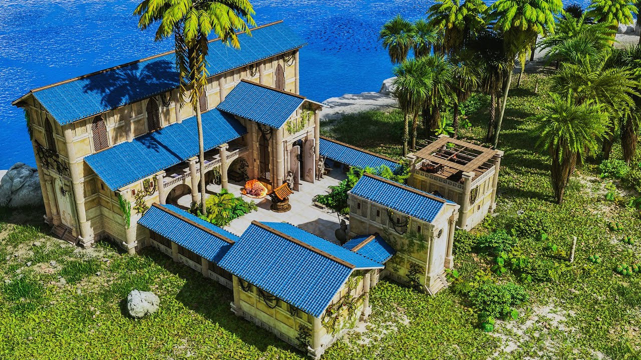 All-in-One Astraeos Villa | Build Tutorial | ARK: Survival Ascended