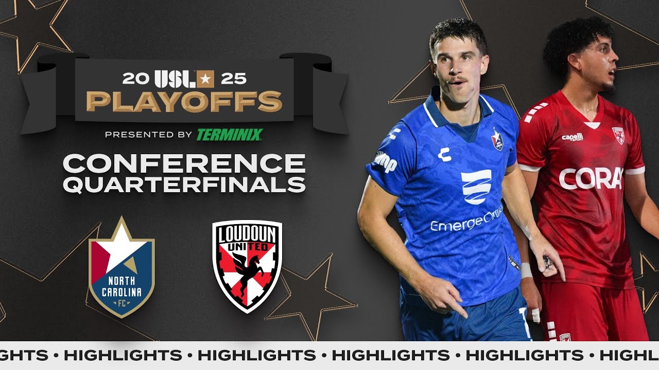 11.1.2025 | North Carolina FC vs. Loudoun United FC - Game Highlights